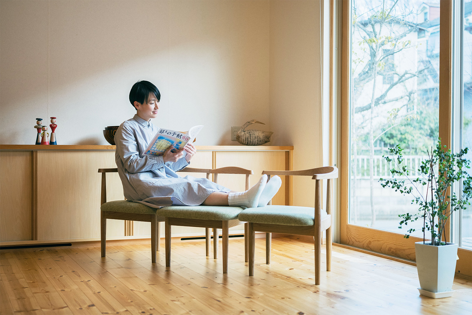 親子の椅子