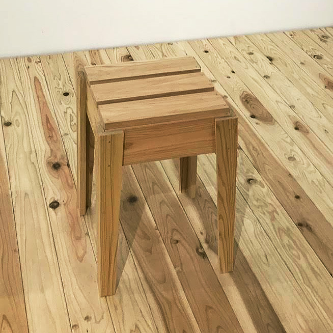 杉で作るミニスツール