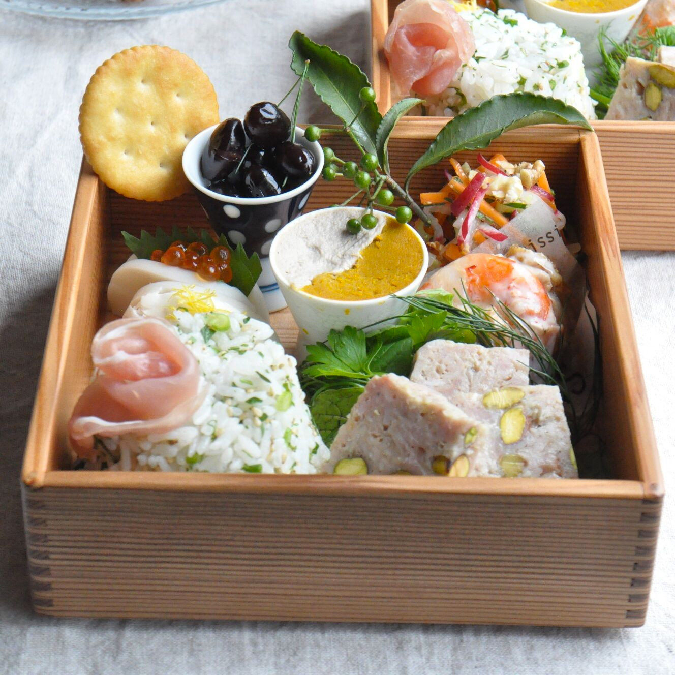 盛り付ける料理